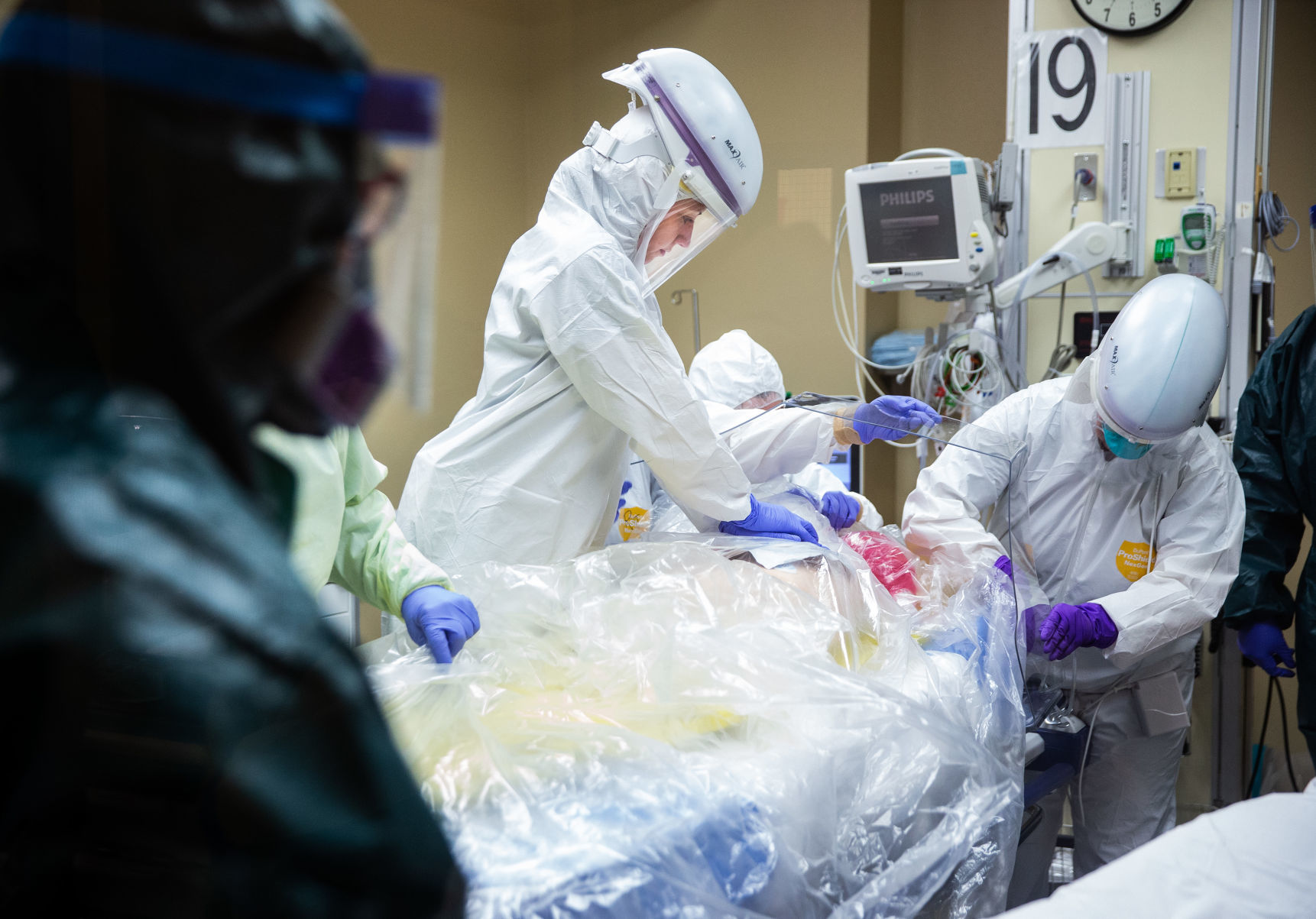 Tucson Medical Center, coronavirus drill